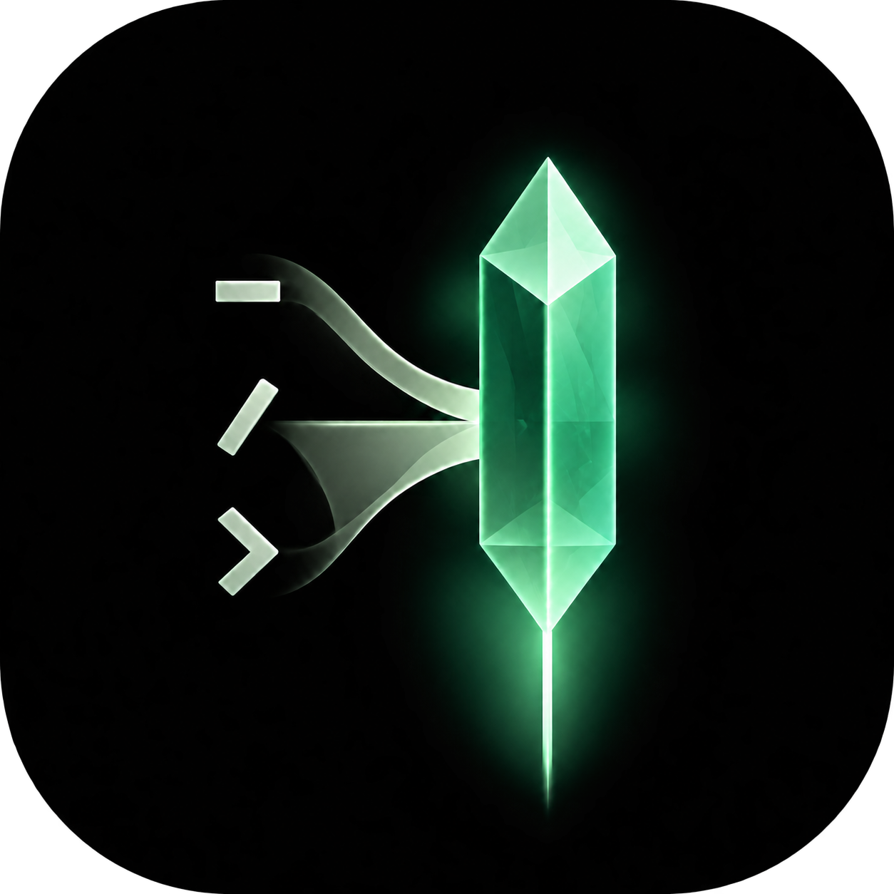 Genesis green crystal logo